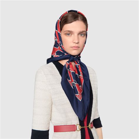 silk gucci scarf|Gucci scarf unisex.